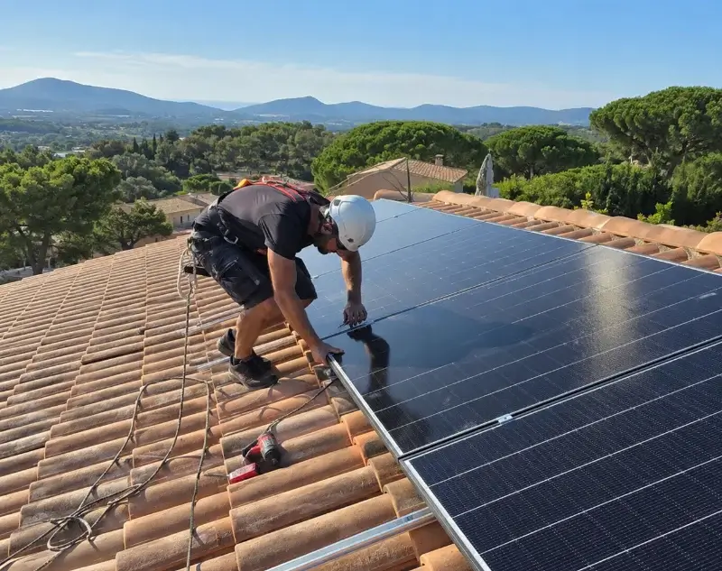 Installateur panneaux solaires Vendres — pose photovoltaïque sur toiture